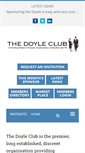 Mobile Screenshot of doyleclub.org